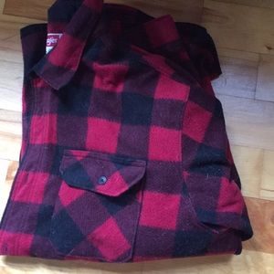 Wrangler buffalo check flannel